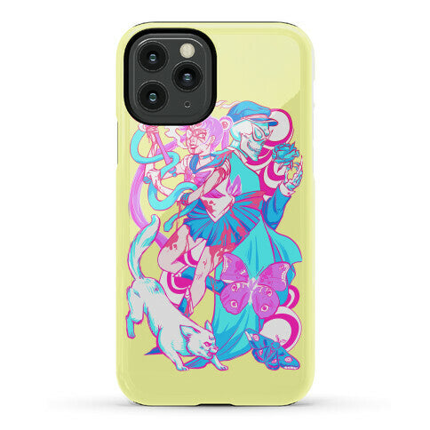 Rainbow Horror Senshi Parody Phone Case